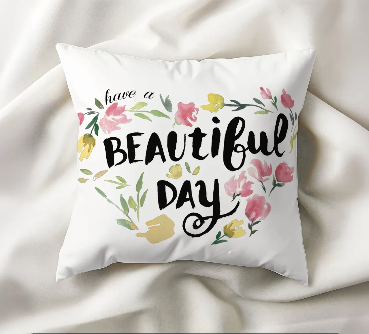 Have a beautiful day cuscino da anisillustration