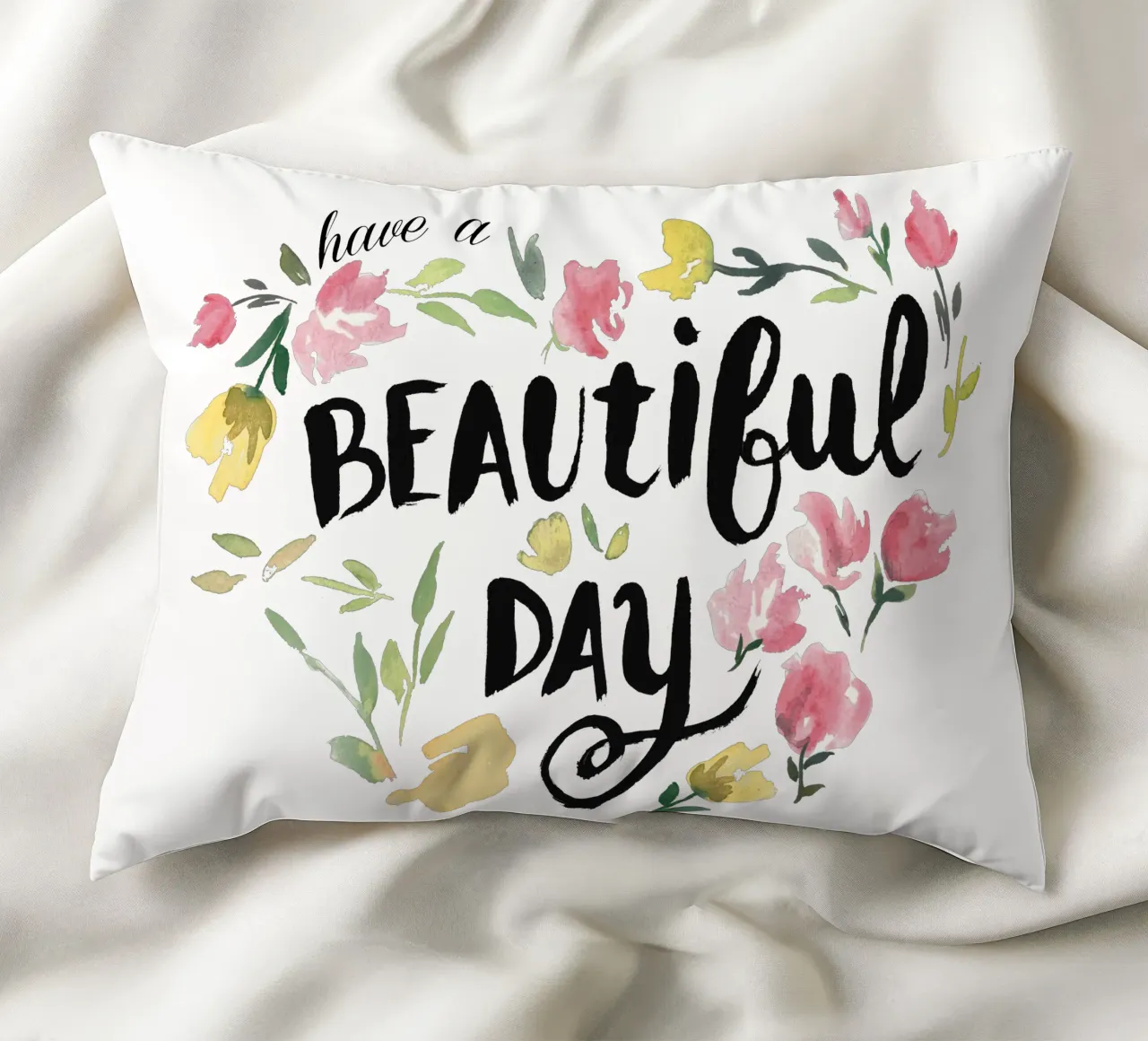 Have a beautiful day cuscino da anisillustration
