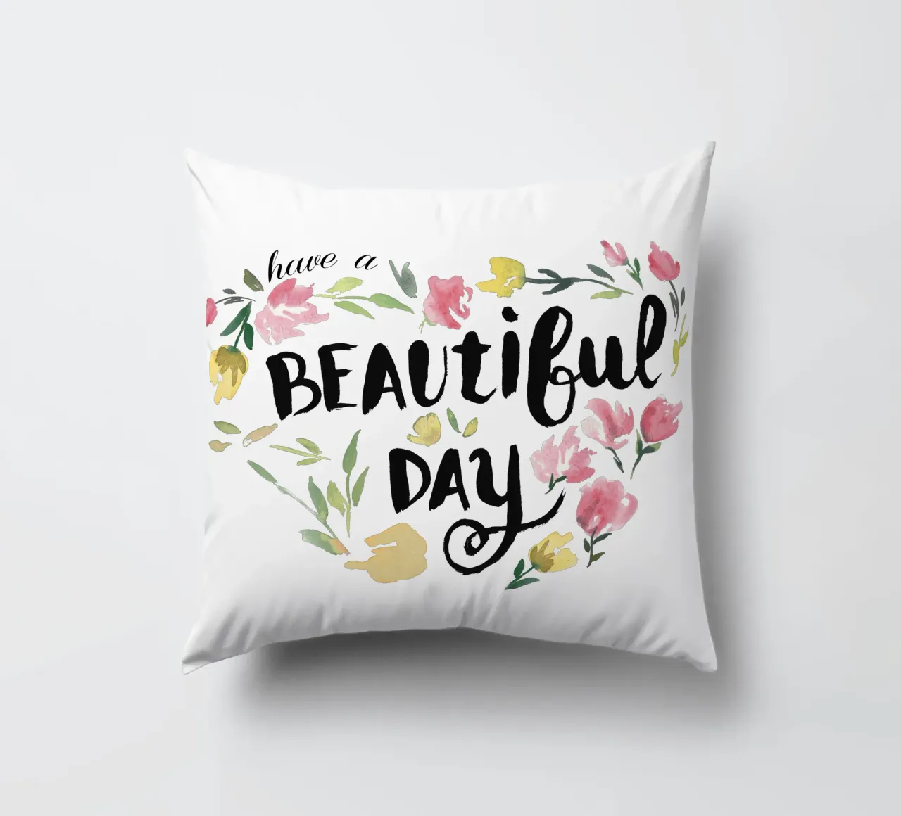 Have a beautiful day cuscino da anisillustration