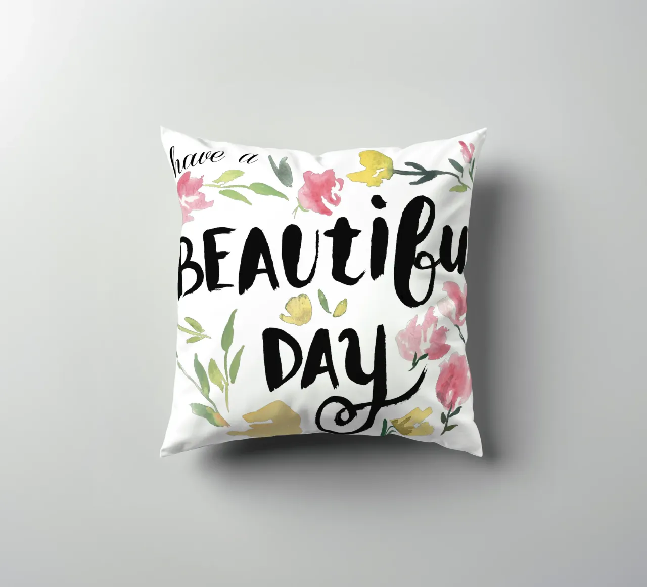 Have a beautiful day cuscino da anisillustration