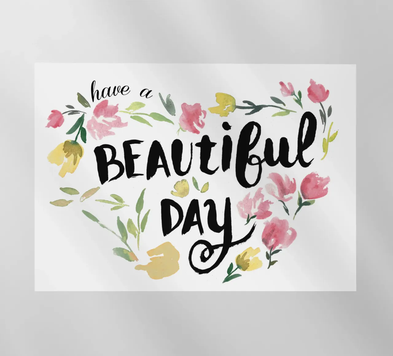 Have a beautiful day pellicola backlit da anisillustration