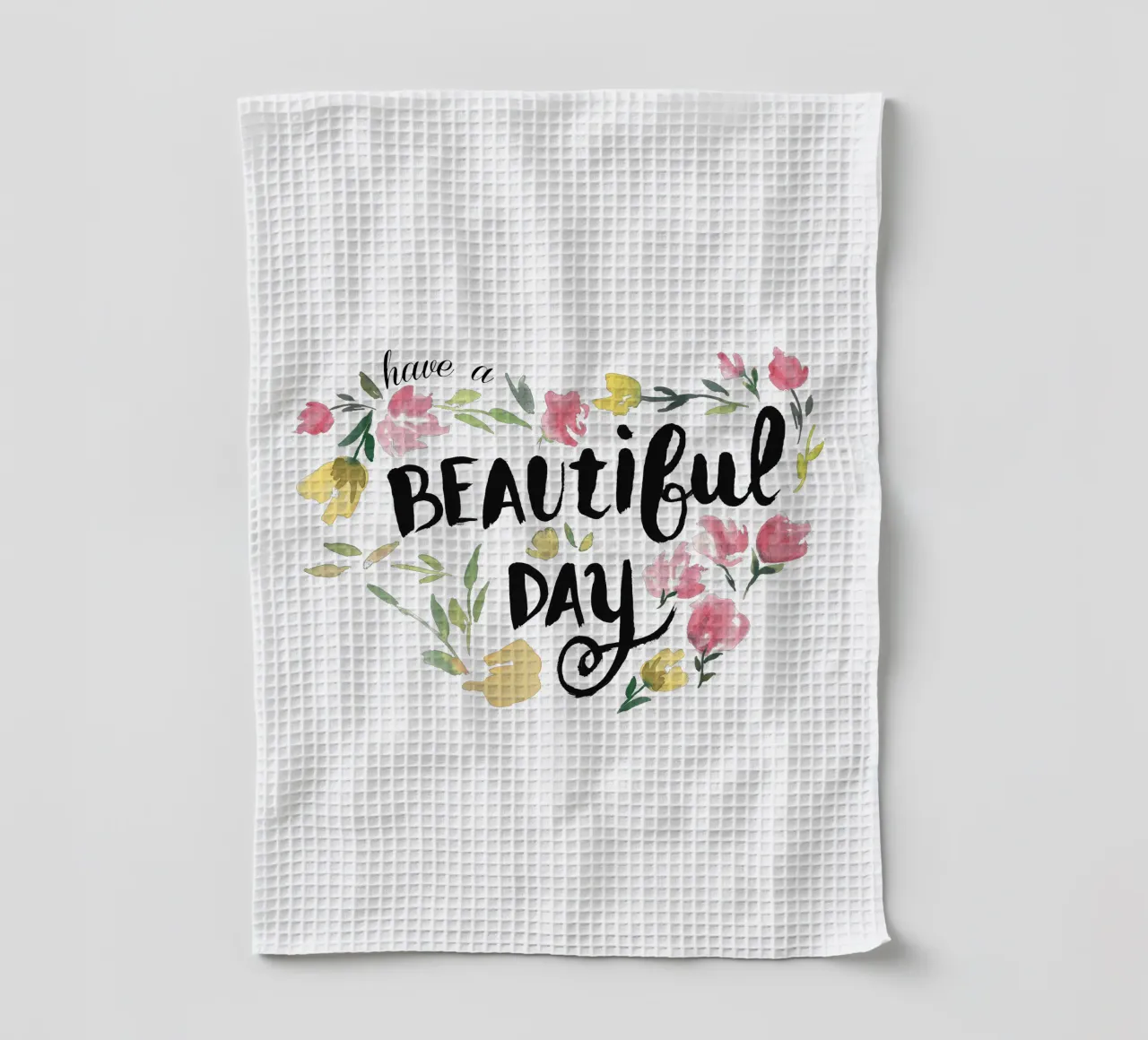 Have a beautiful day canovaccio da cucina da anisillustration
