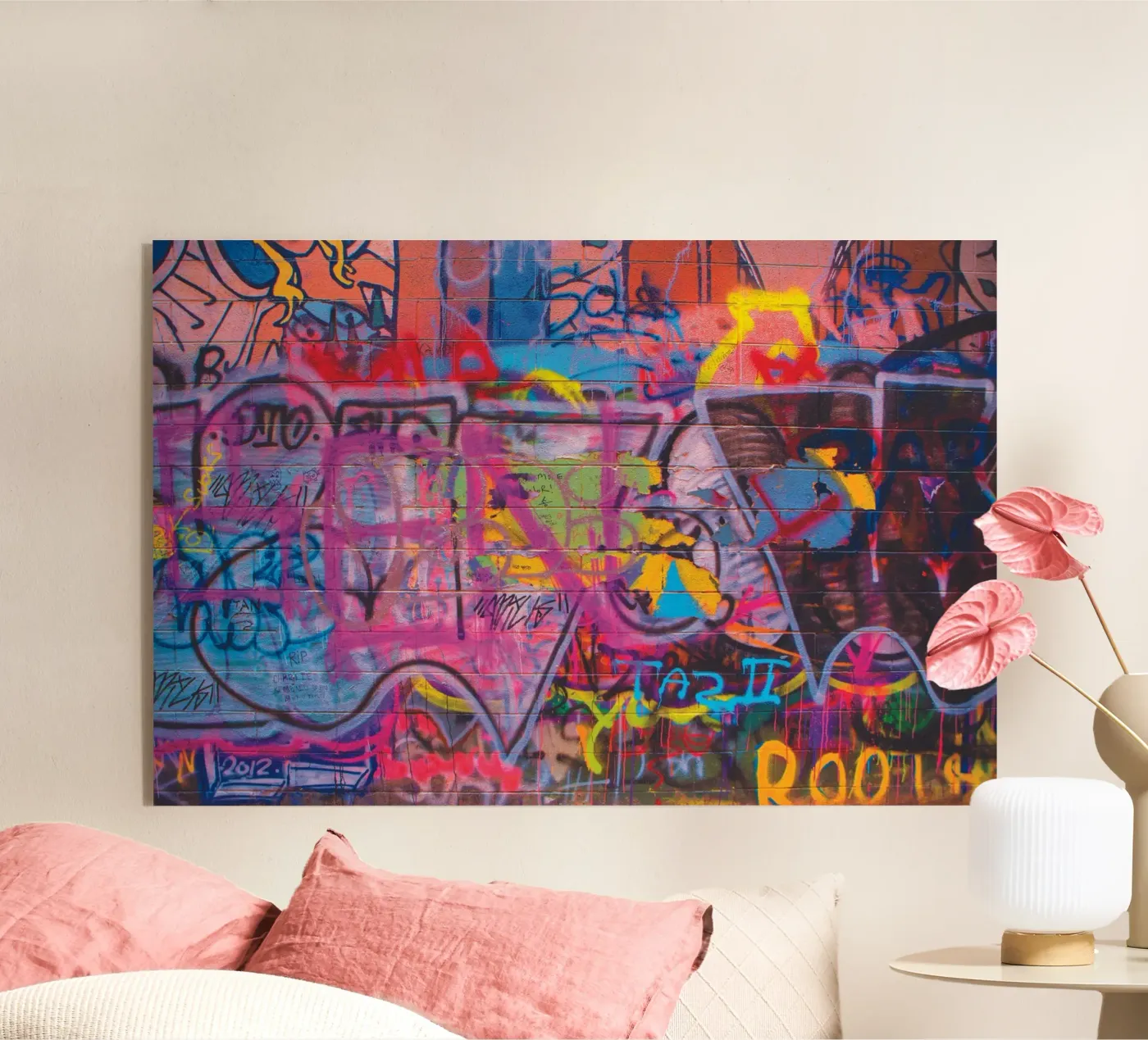Ann Arbor Graffiti plexiglass da Dave Hare Photography