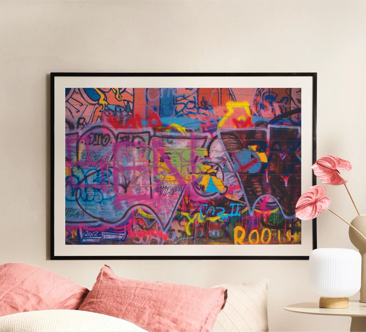 Ann Arbor Graffiti poster de Dave Hare Photography