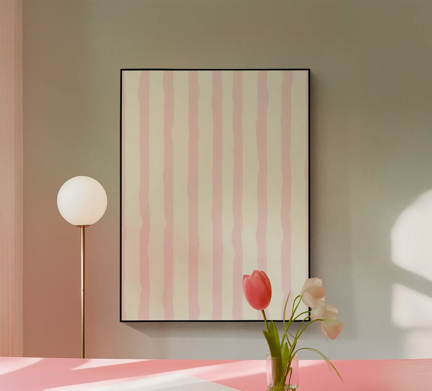 Riga rosa plexiglass da Jannie goods