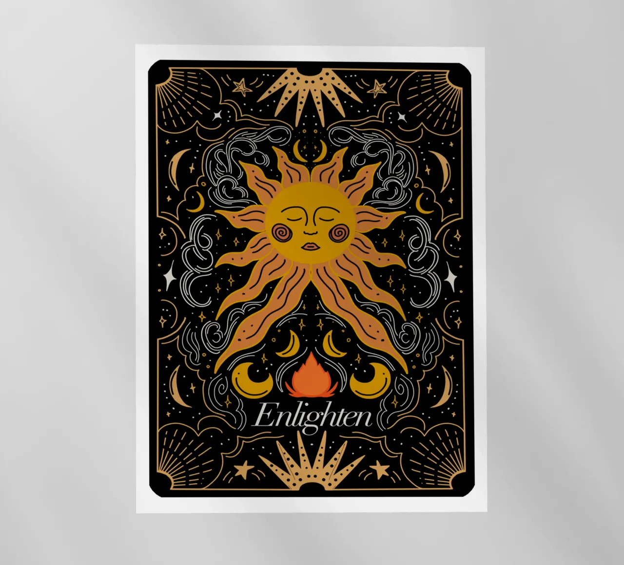 Enlighten Whimsical Card pellicola backlit da anisillustration