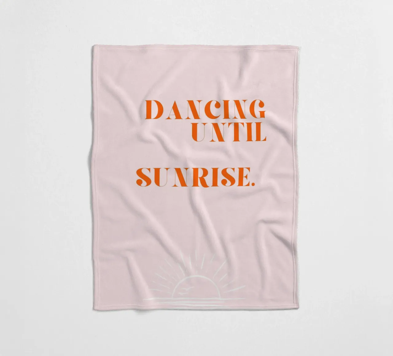 Dancing until sunrise Fleecedecke von Ohkimiko