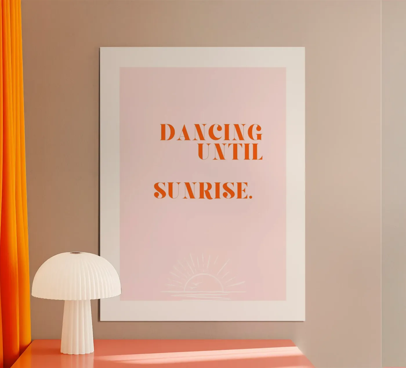 Dancing until sunrise poster da Ohkimiko