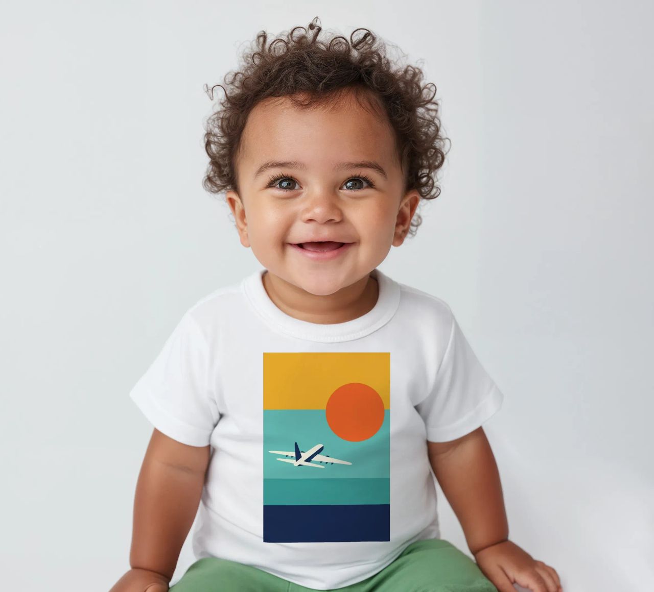 Fly Away baby t-shirt by Andy Westface