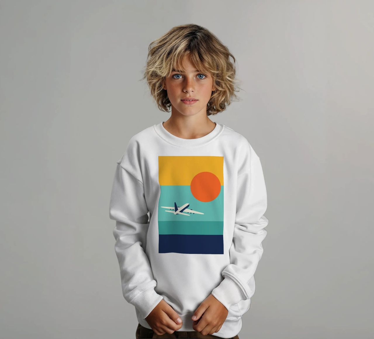 Fly Away kids sweatshirt by Andy Westface