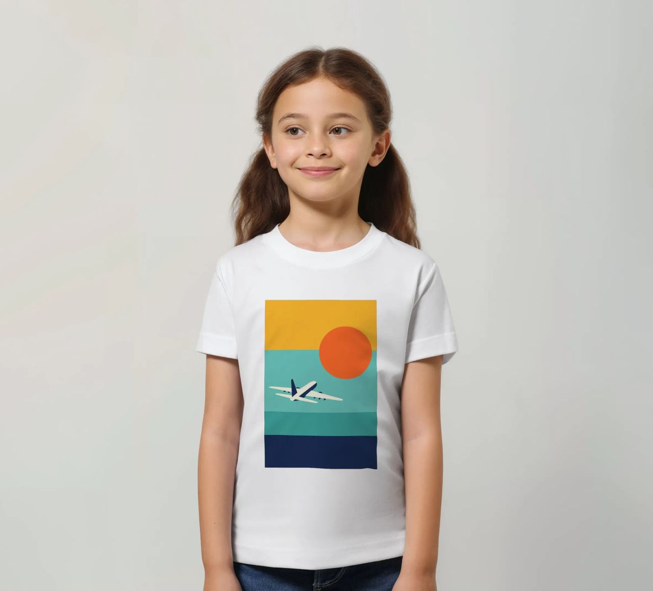Fly Away kids t-shirt by Andy Westface