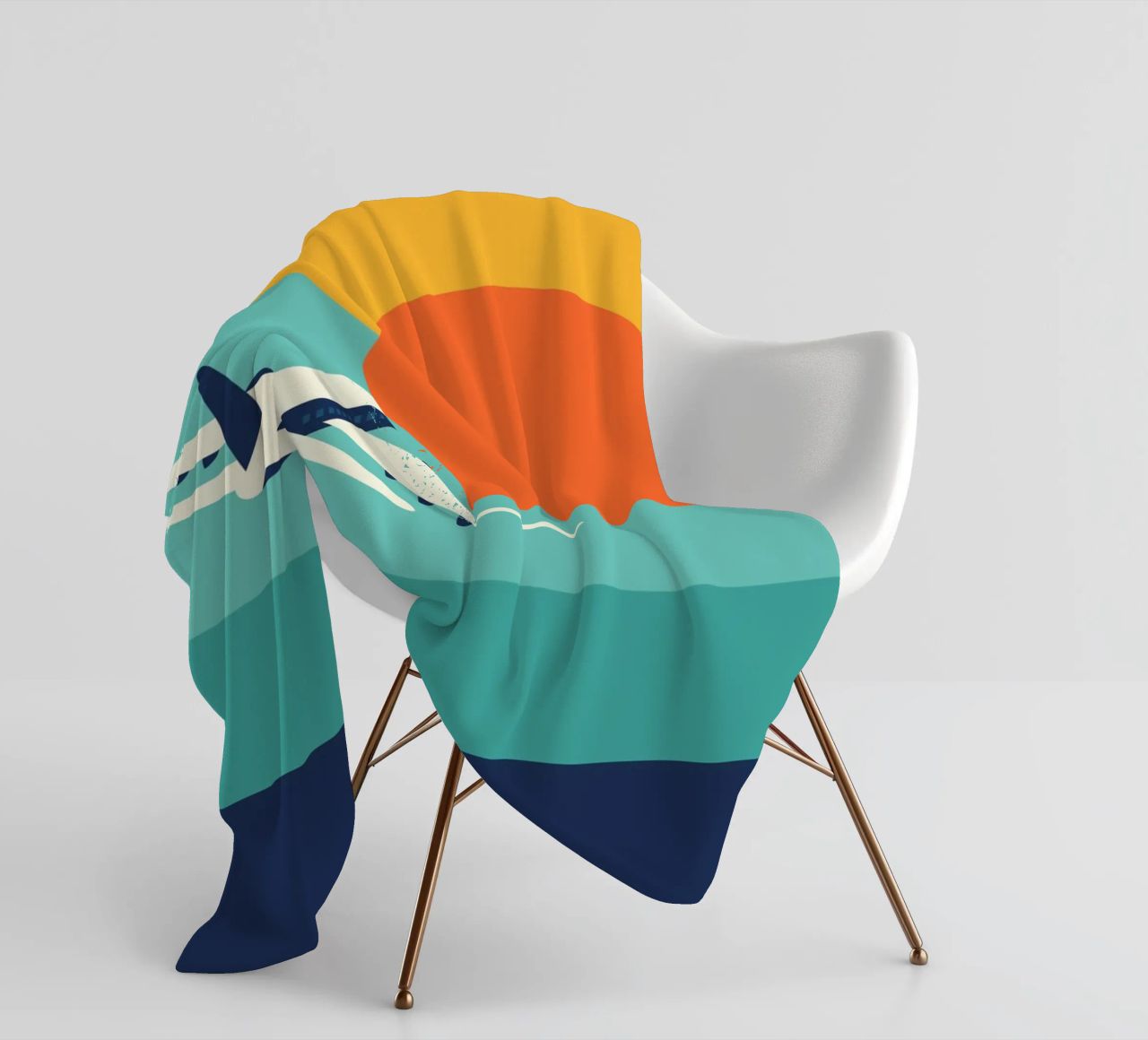 Fly Away fleece blanket by Andy Westface