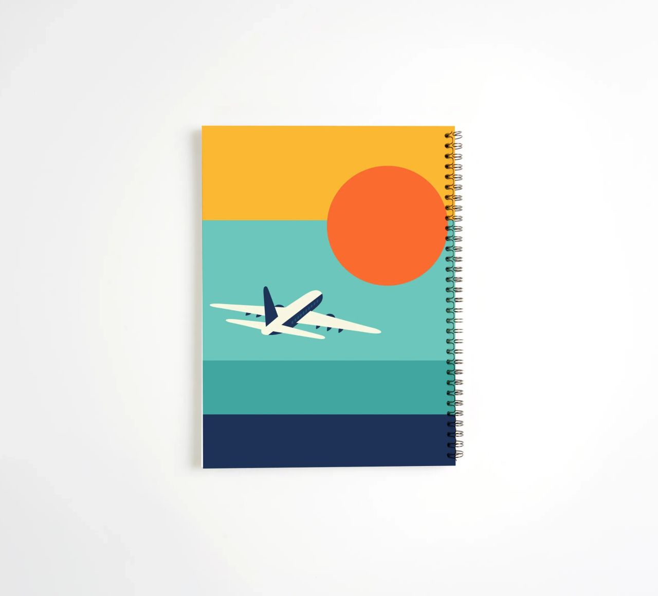 Fly Away spiral notebook by Andy Westface