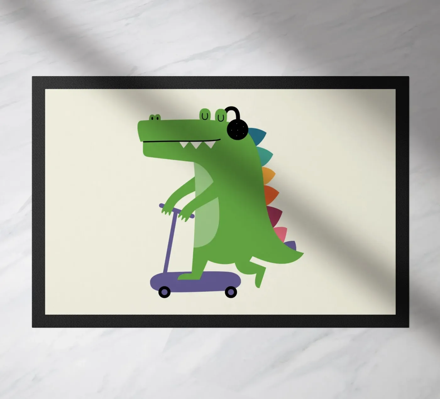 Scooter deurmat van Andy Westface