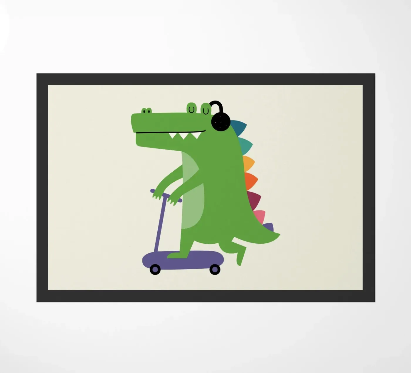 Scooter deurmat van Andy Westface