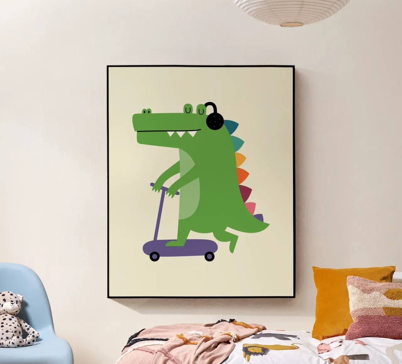 Croco Scooter plexiglass da Andy Westface