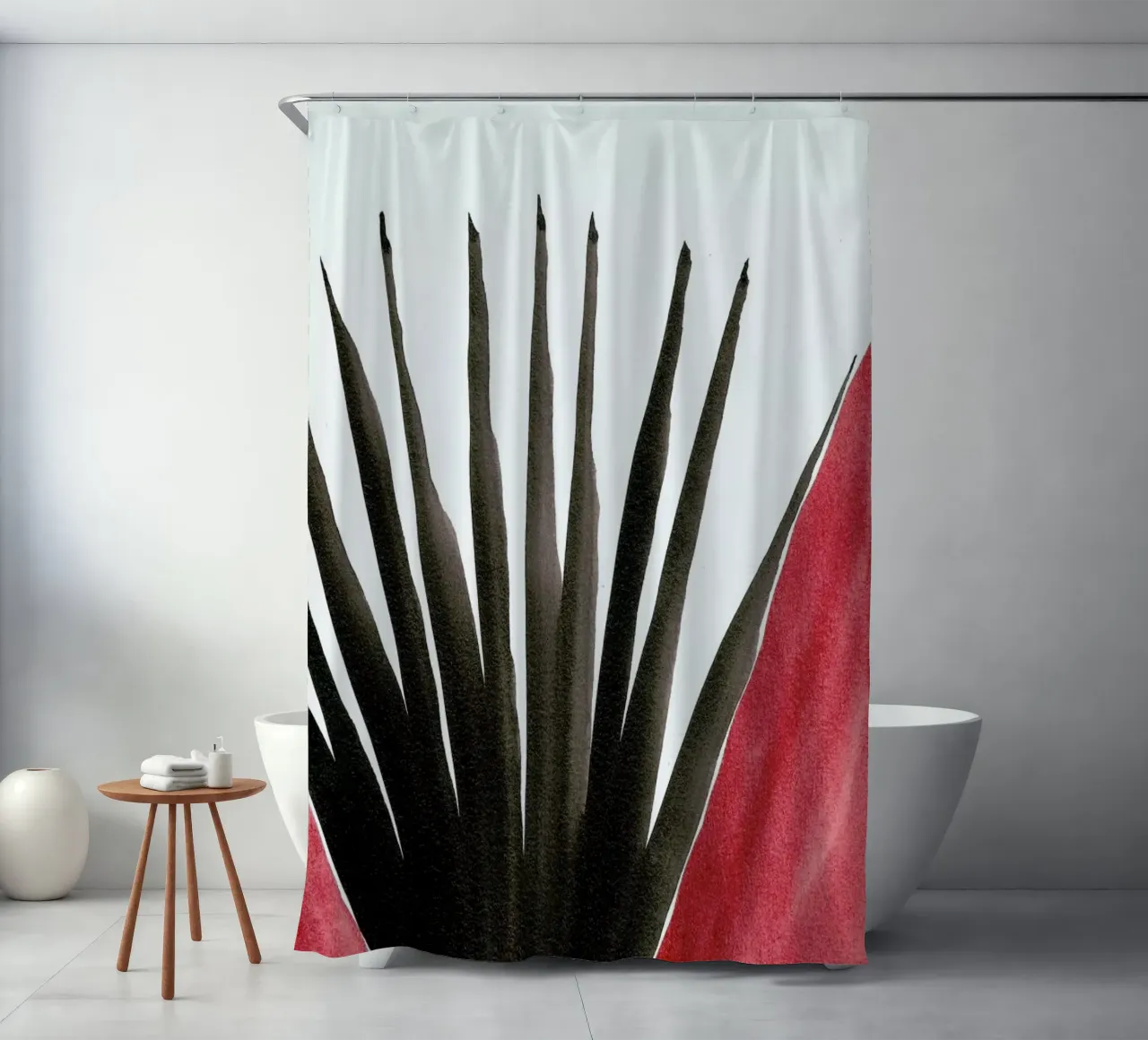 Palm IV tenda da doccia da Kristen Polsinelli