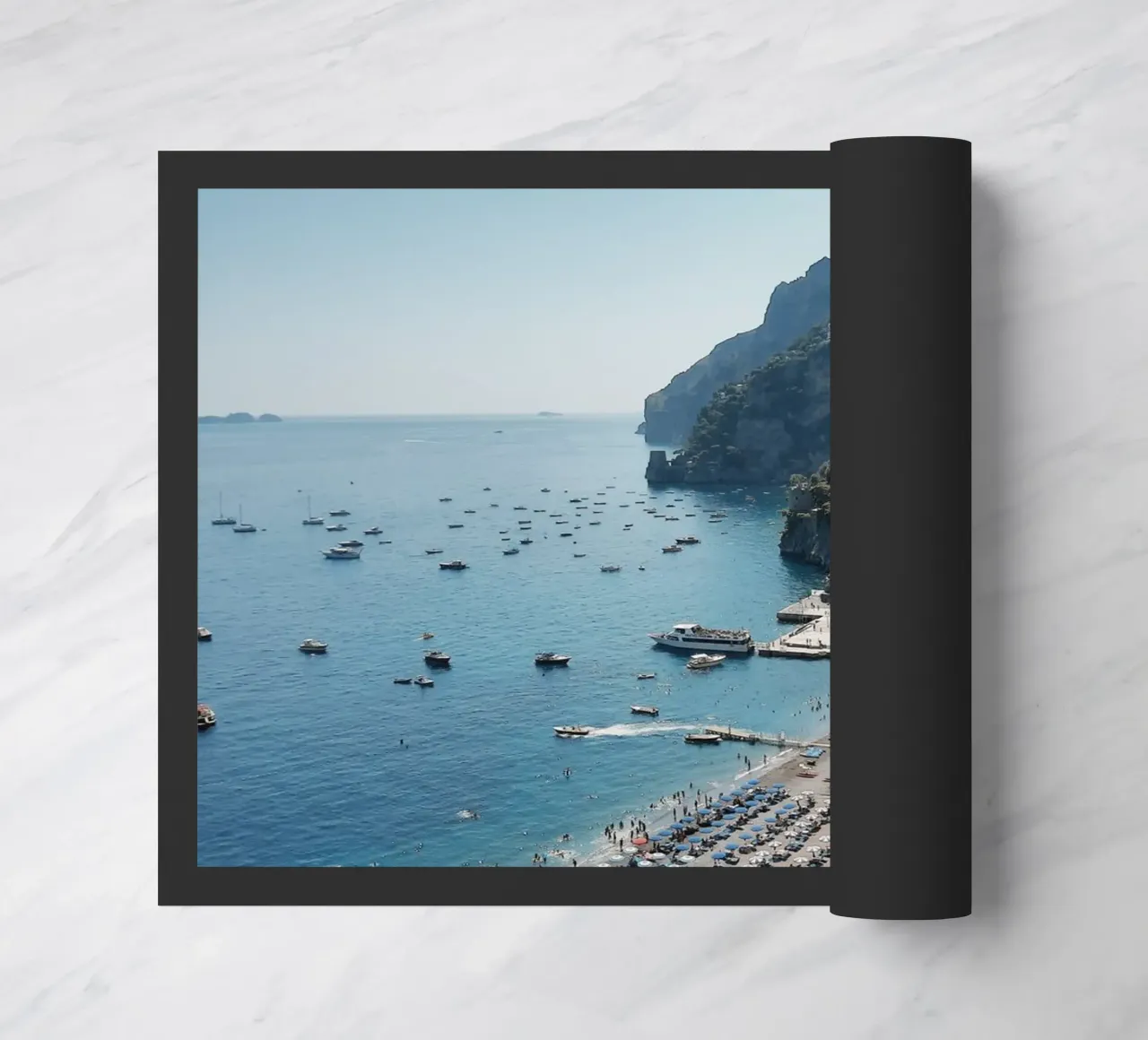 Positano Panoramic View Photography zerbino da Les Meravelles