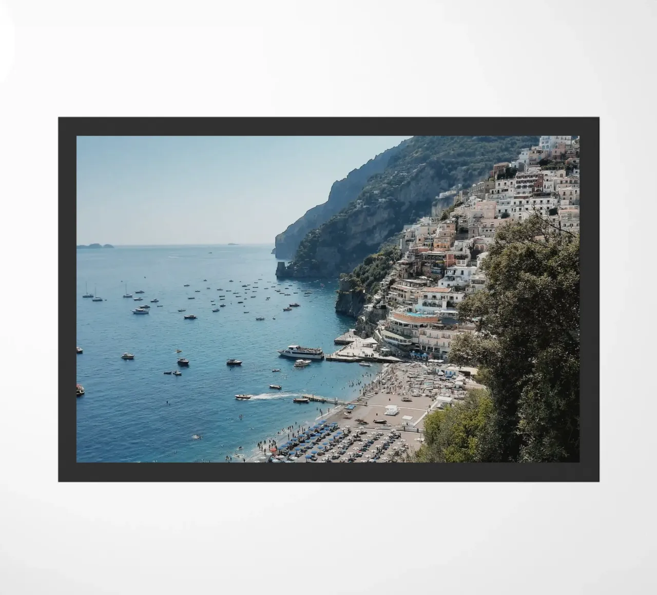 Positano Panoramic View Photography zerbino da Les Meravelles
