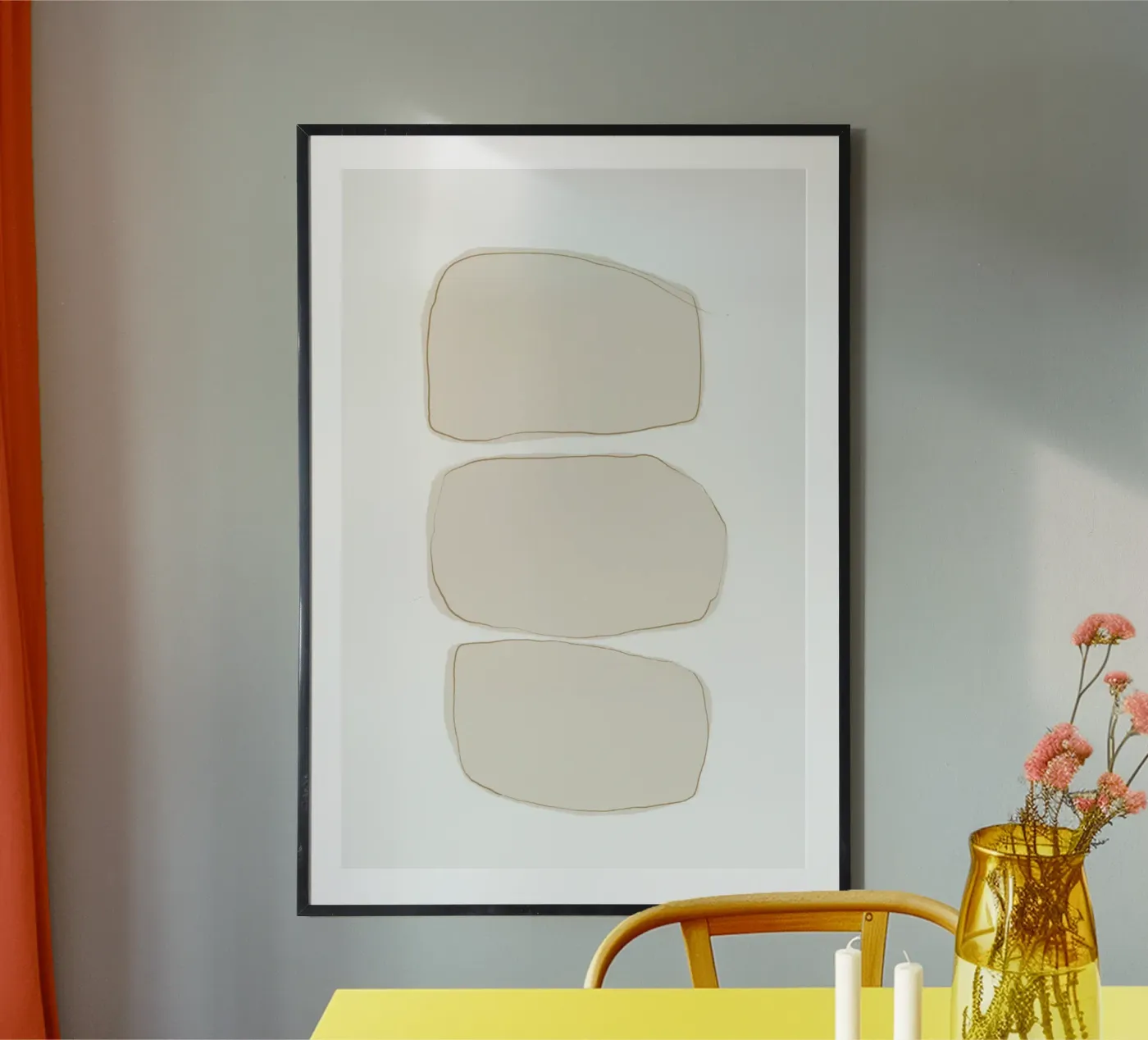 Beige Cravings poster by Anastasia Sawall