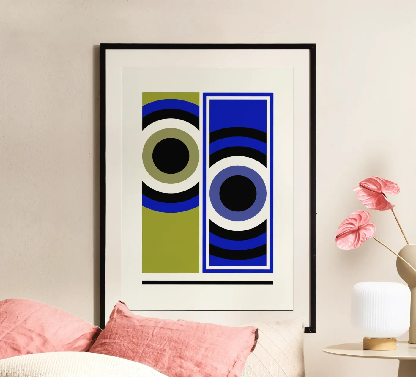 Monochromatic Bisection poster by Robert