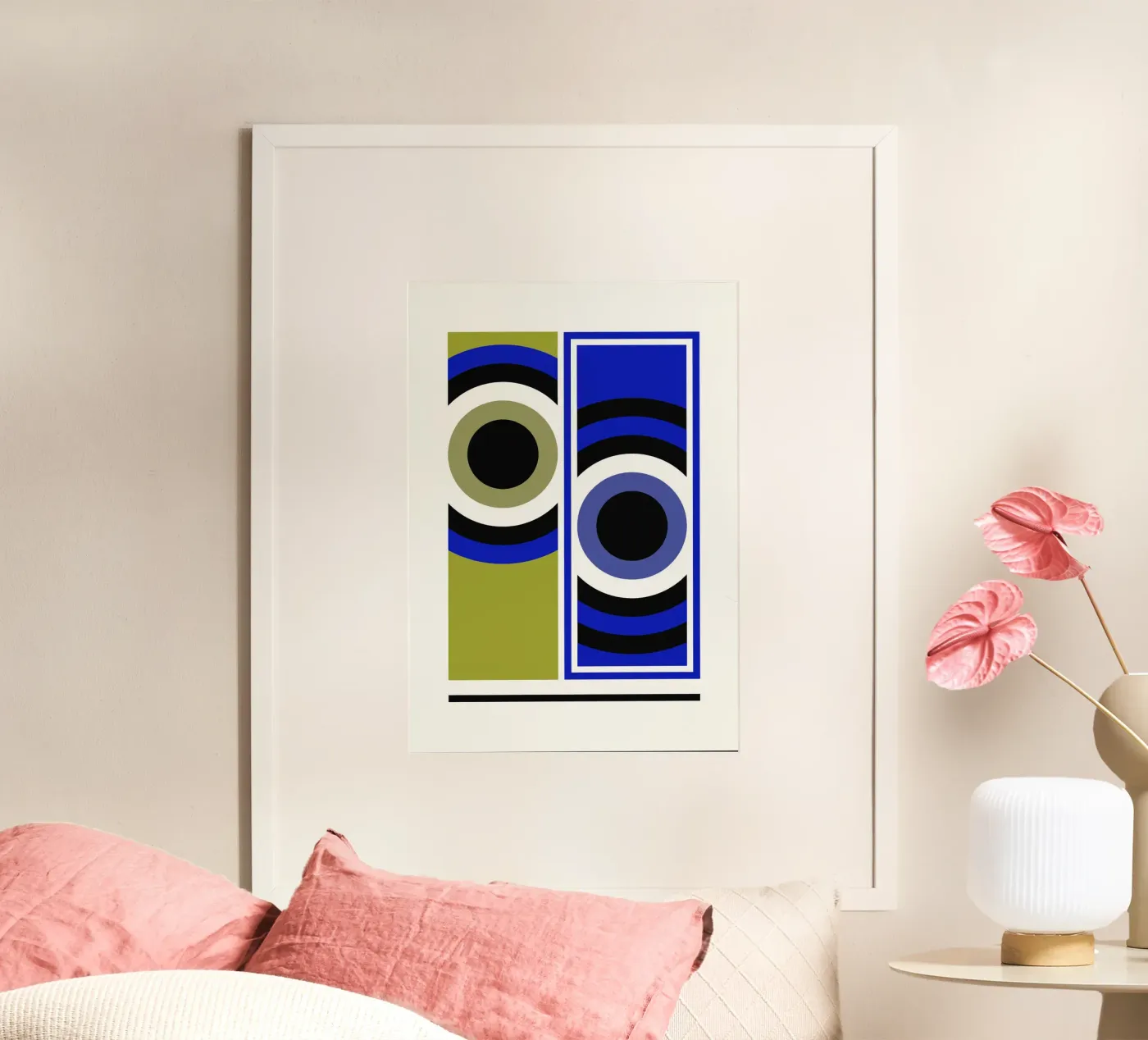 Monochromatic Bisection poster by Robert