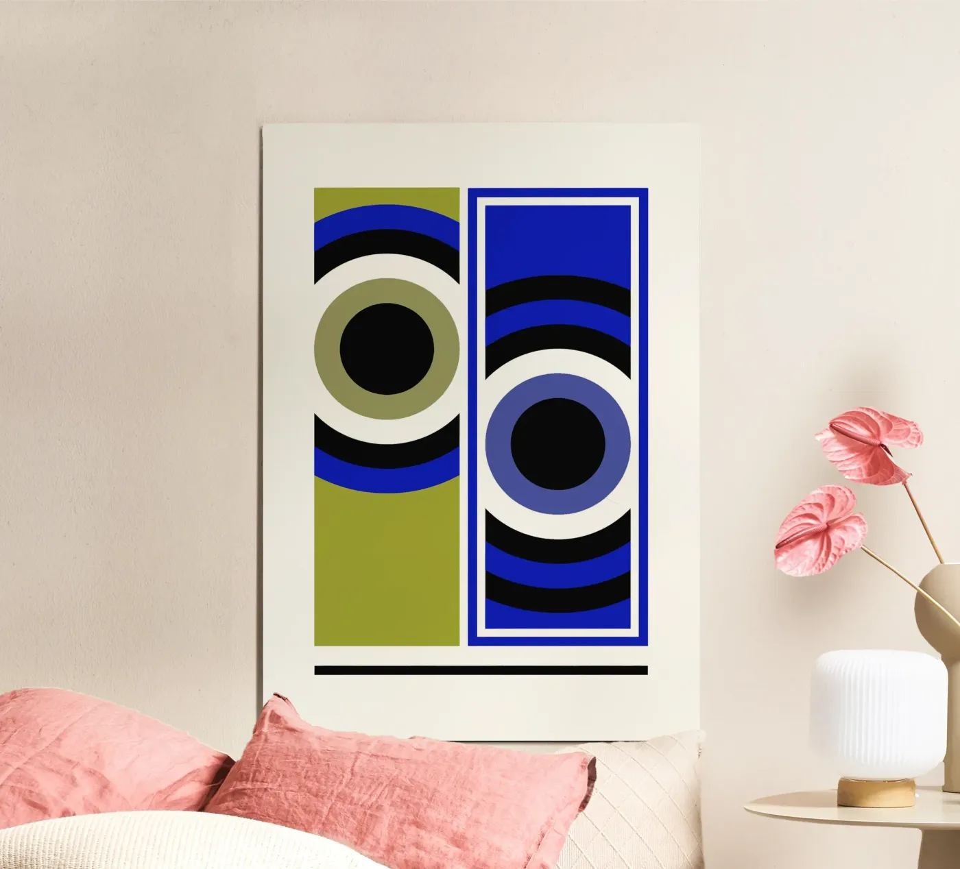 Monochromatic Bisection poster by Robert