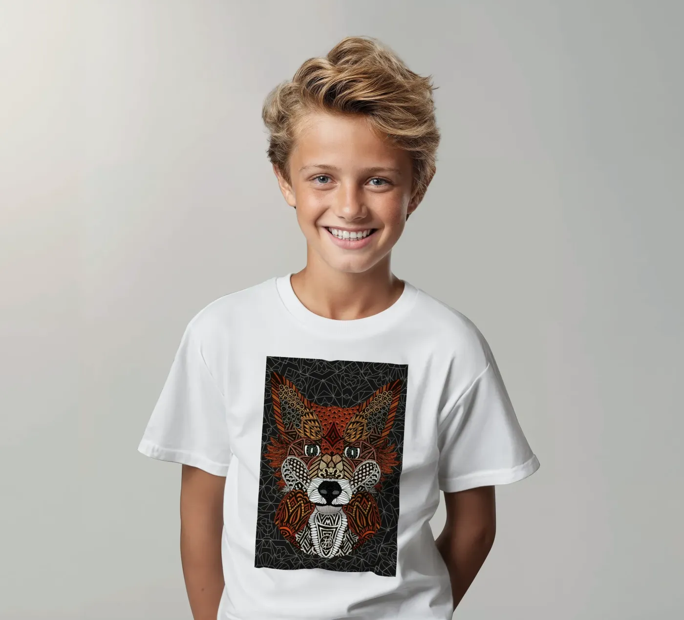 Fox 2015 t-shirt bambini da Angelika Parker