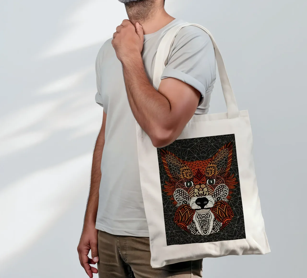 Fox 2015 tote bag by Angelika Parker