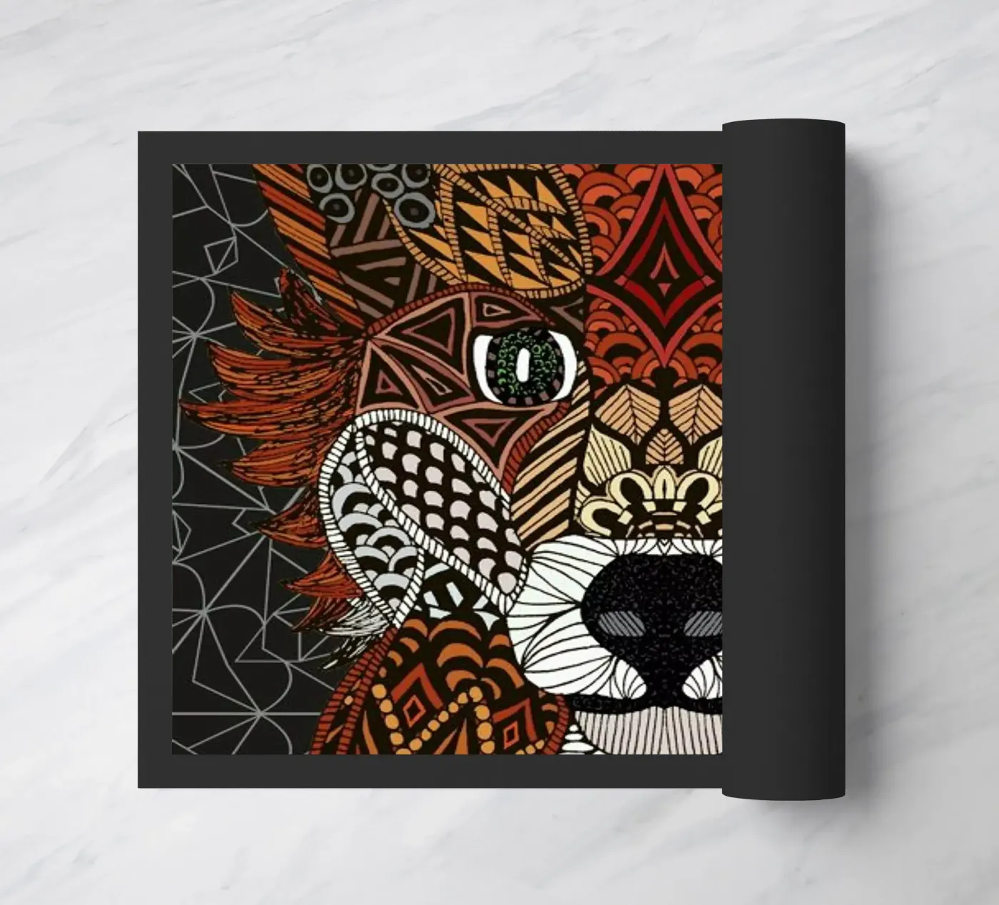 Fox 2015 doormat by Angelika Parker