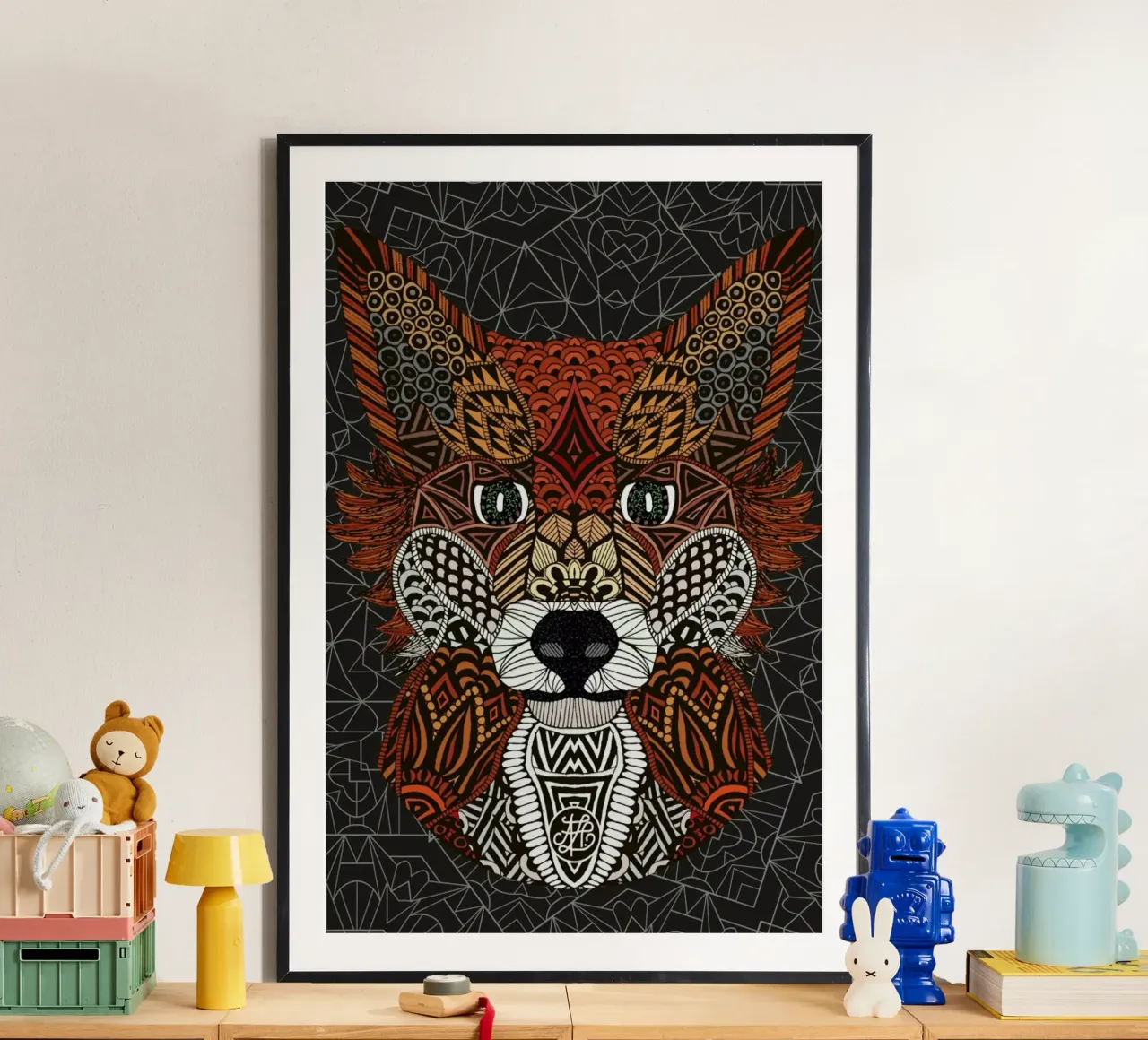 Fox 2015 poster con telaio in plastica da Angelika Parker