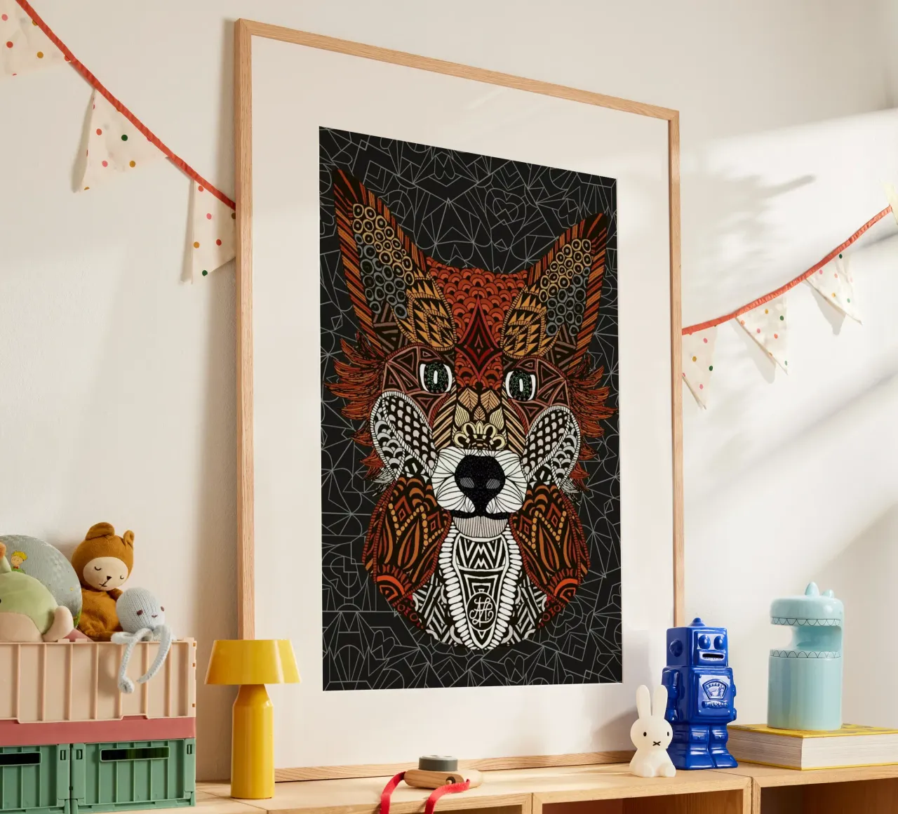 Fox 2015 poster con telaio in plastica da Angelika Parker