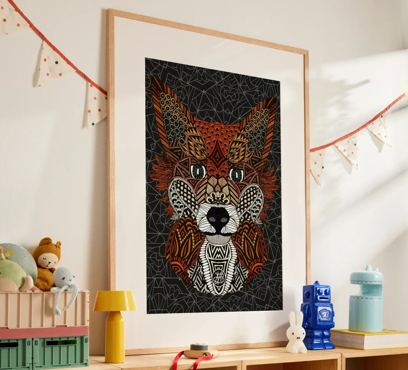 Fox 2015 Poster von Angelika Parker