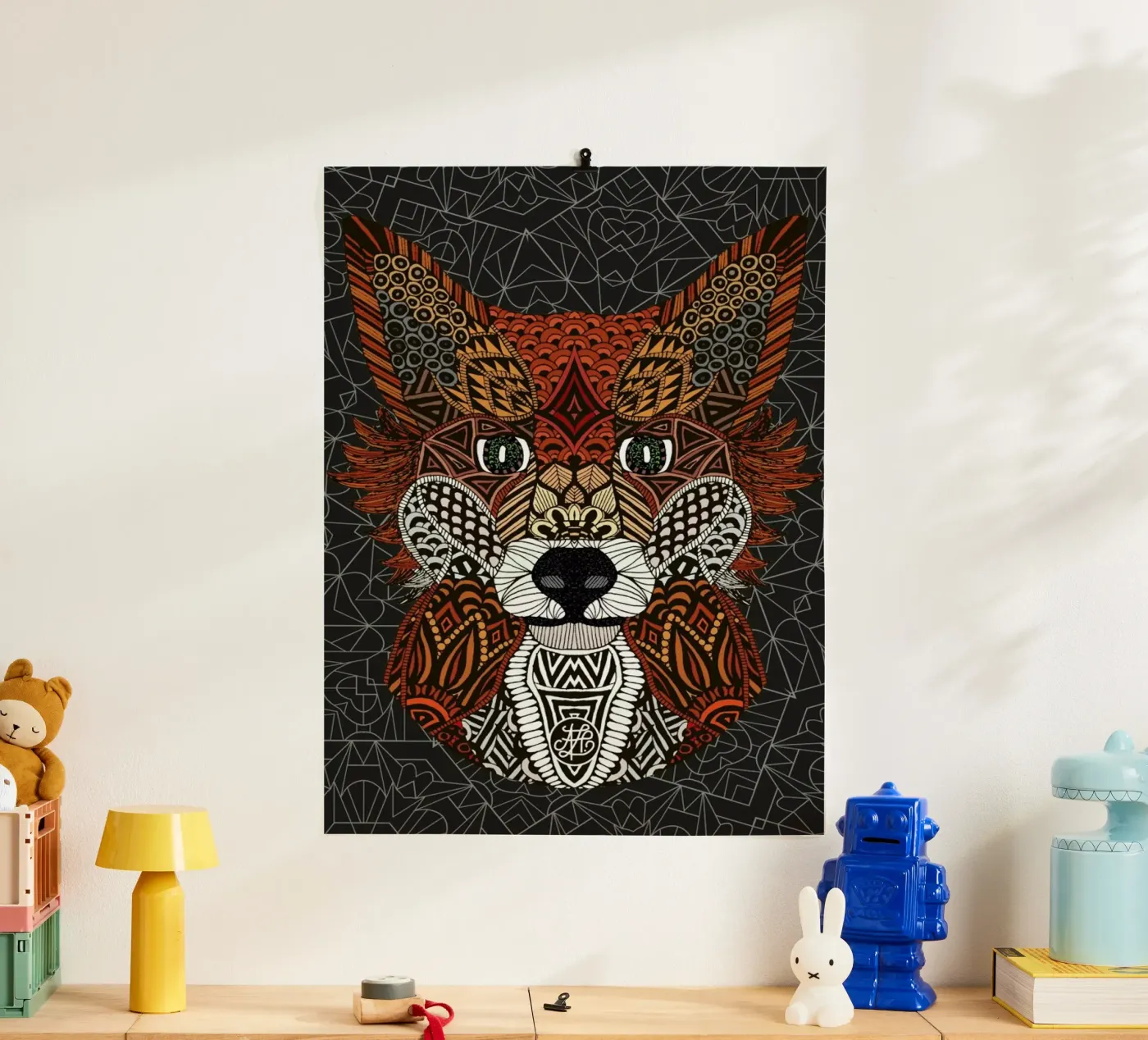 Fox 2015 Poster von Angelika Parker
