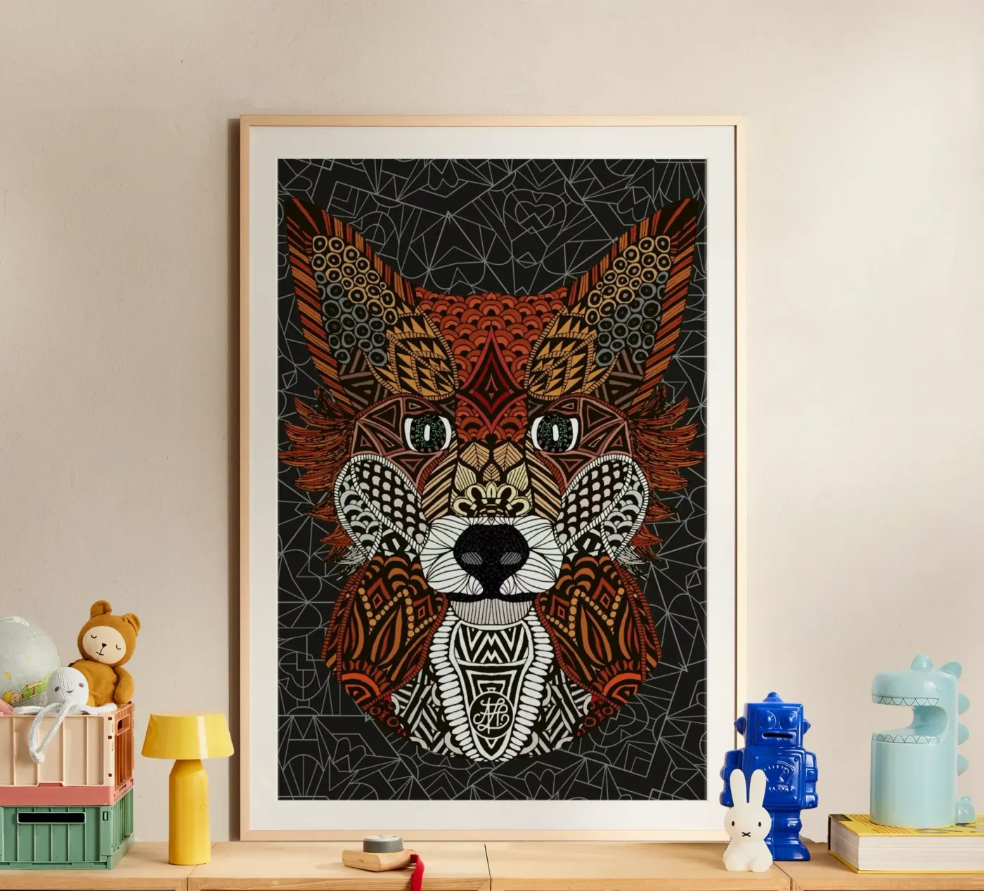 Fox 2015 Poster von Angelika Parker