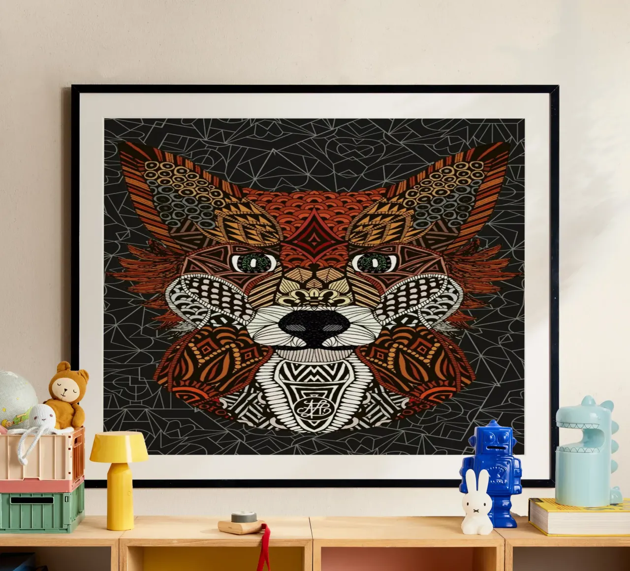 Fox 2015 poster con telaio in plastica da Angelika Parker
