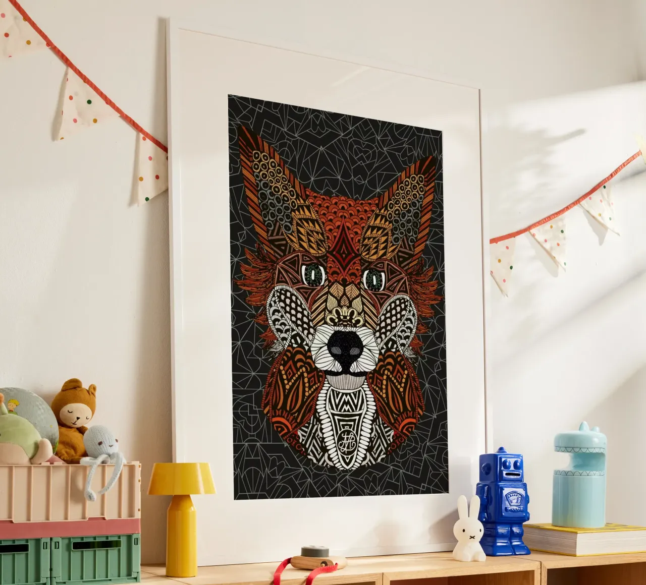 Fox 2015 poster con telaio in plastica da Angelika Parker