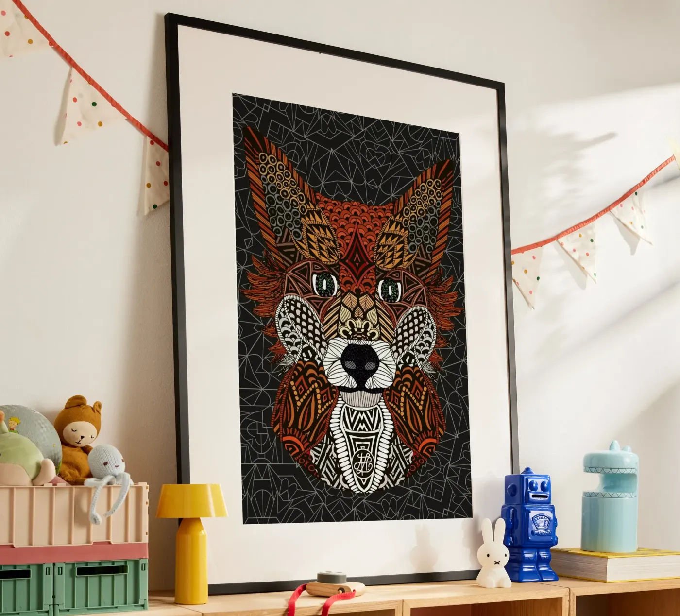 Fox 2015 Poster von Angelika Parker