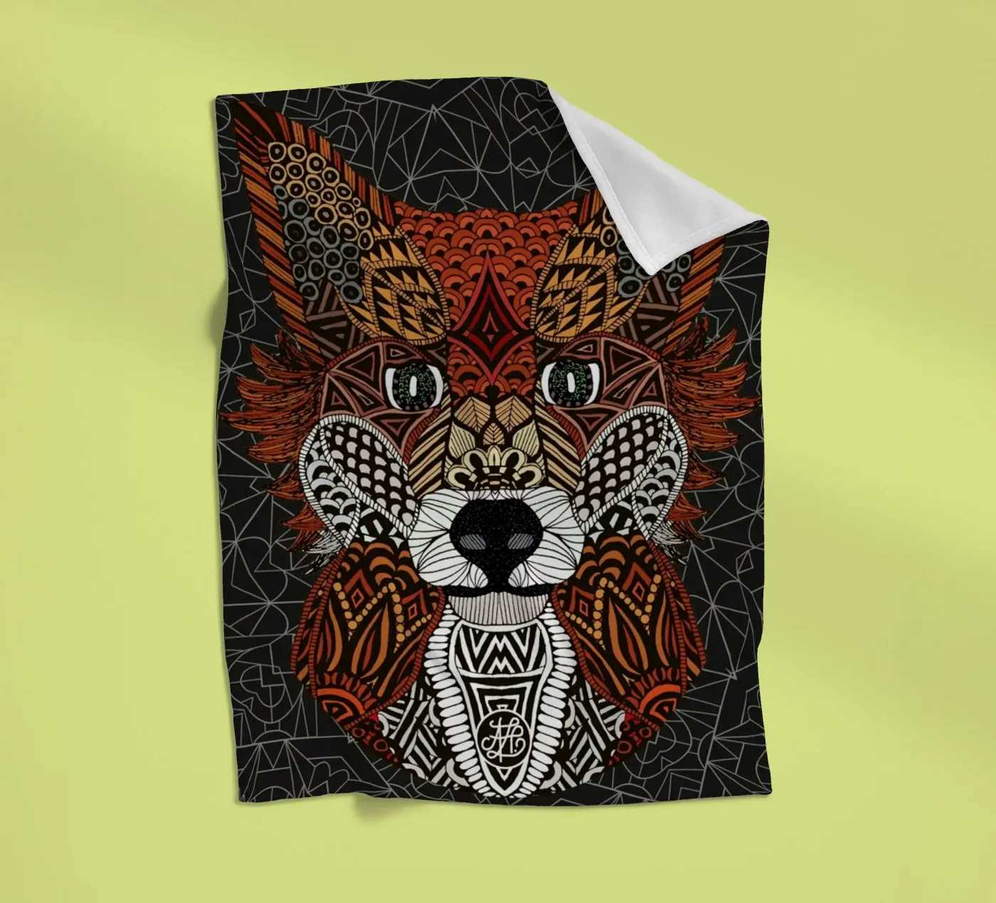 Fox 2015 fleecedeken van Angelika Parker