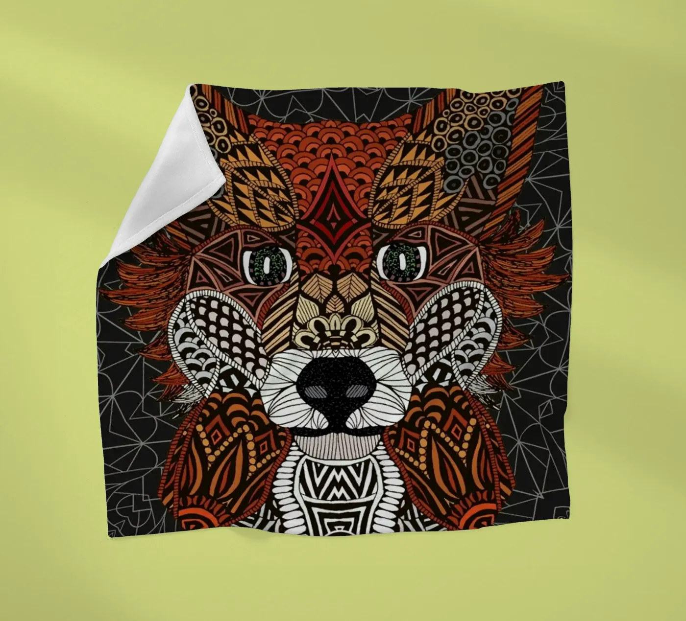 Fox 2015 fleecedeken van Angelika Parker