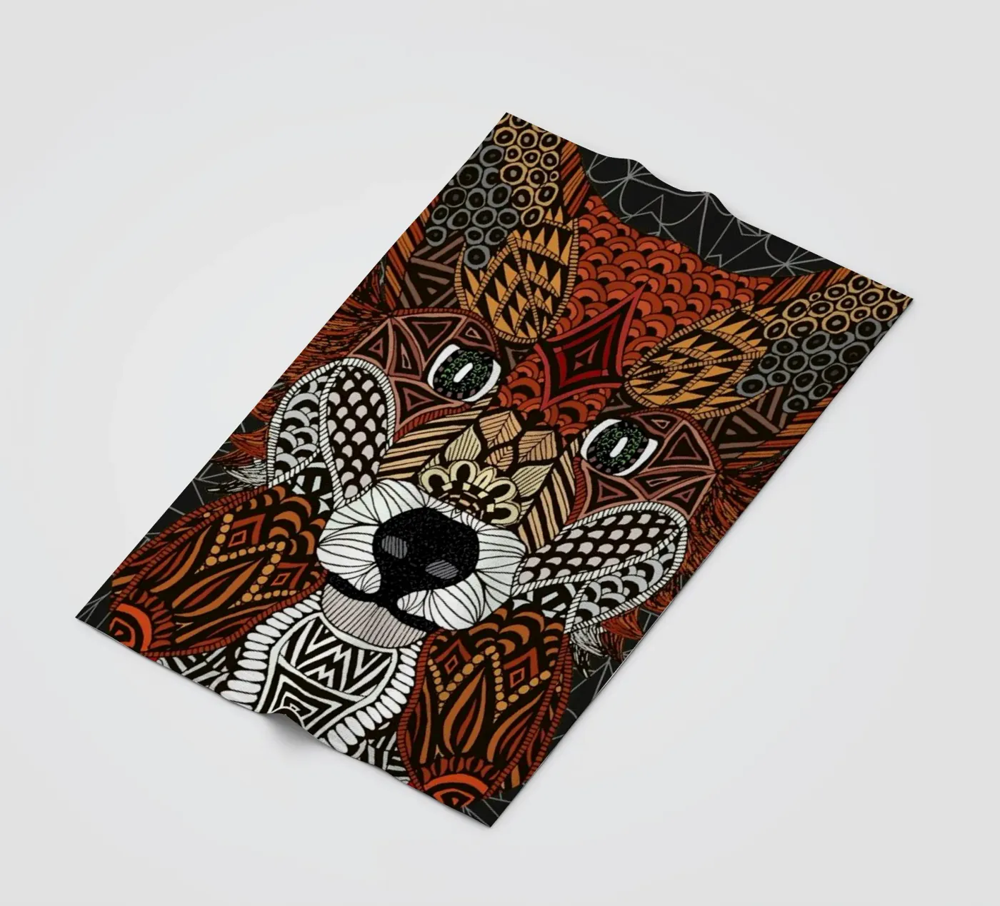 Fox 2015 fleecedeken van Angelika Parker