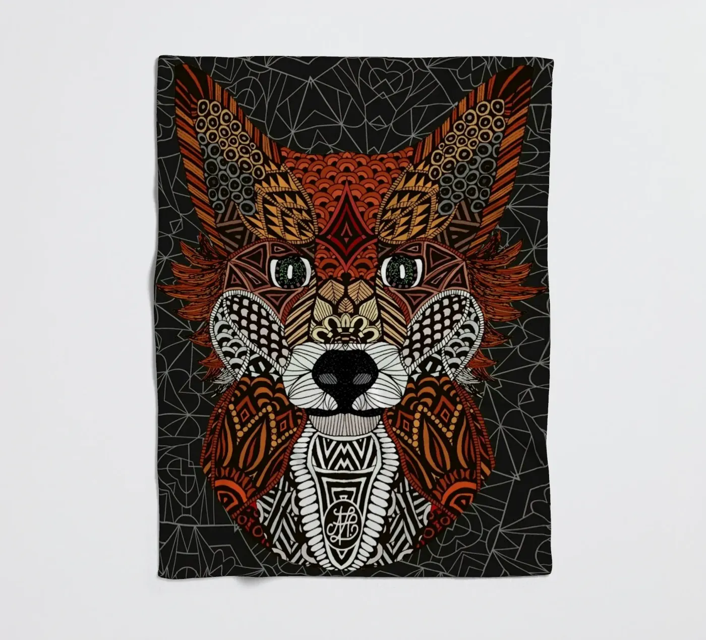 Fox 2015 fleecedeken van Angelika Parker