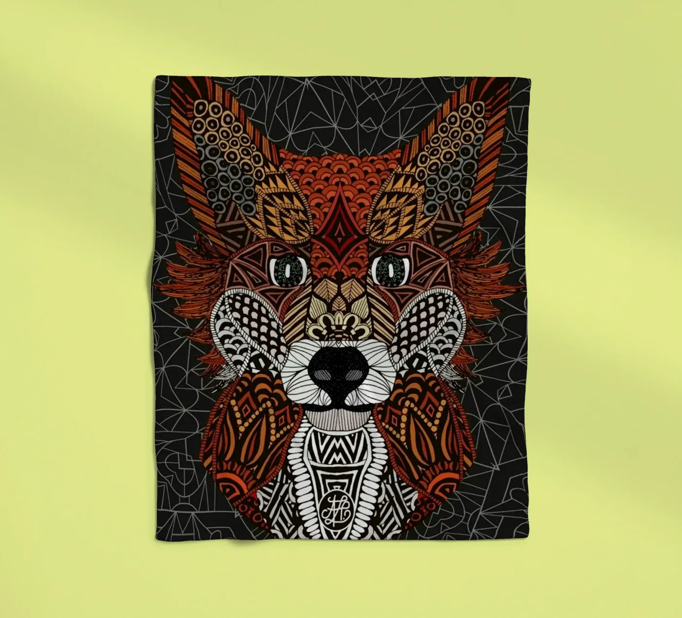 Fox 2015 fleecedeken van Angelika Parker