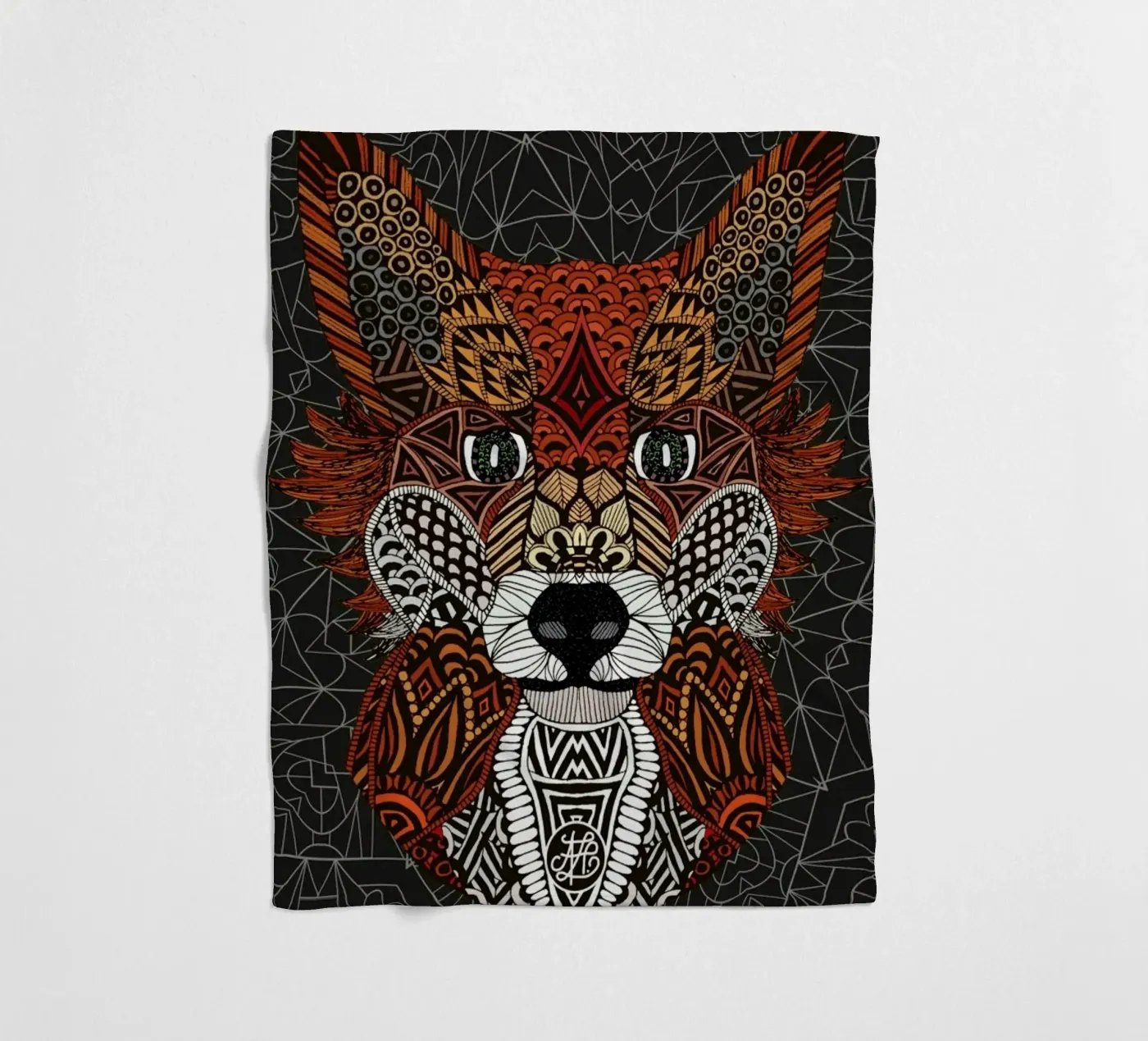 Fox 2015 fleecedeken van Angelika Parker