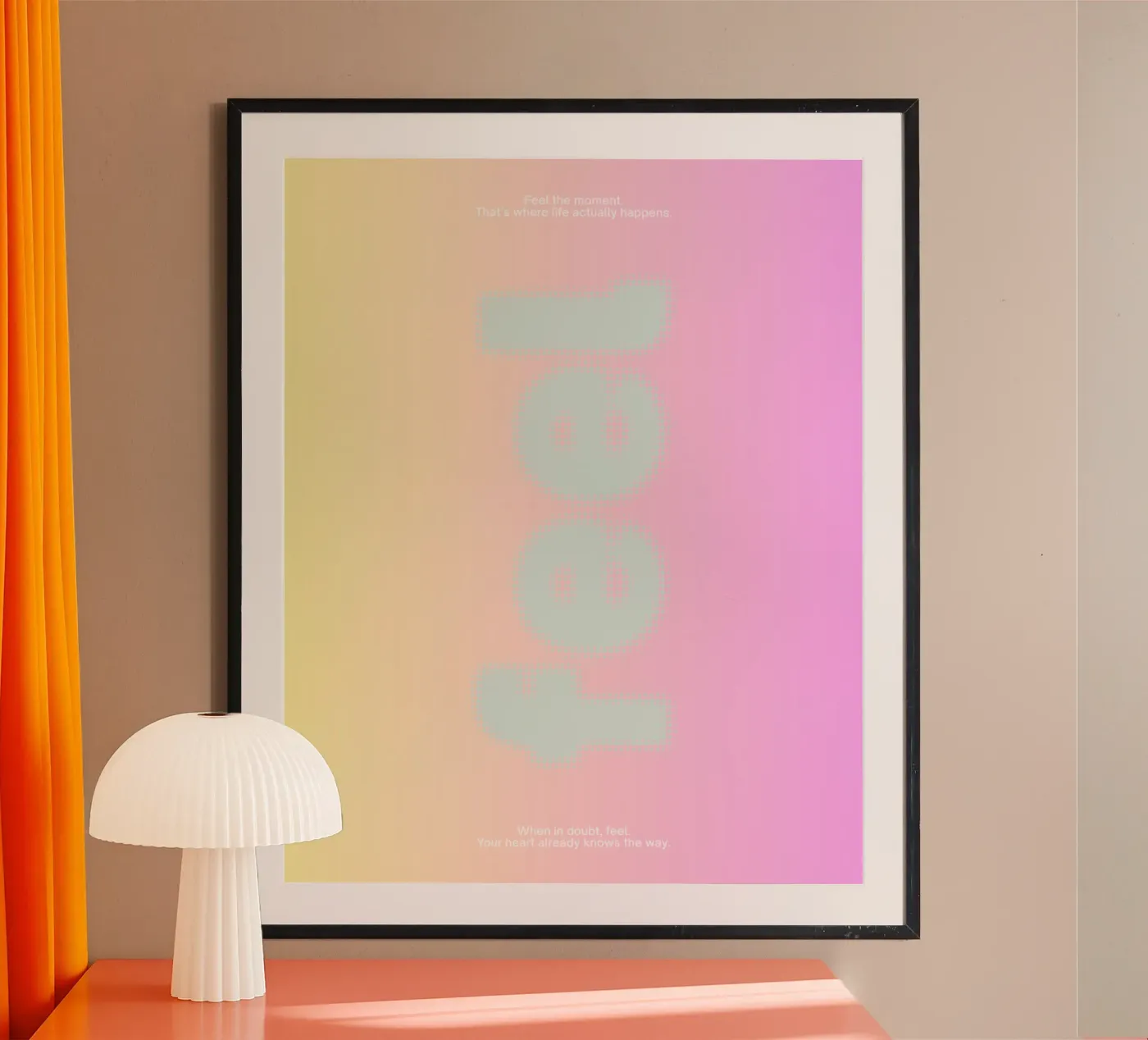 FEEL poster van SMRT STUDIO