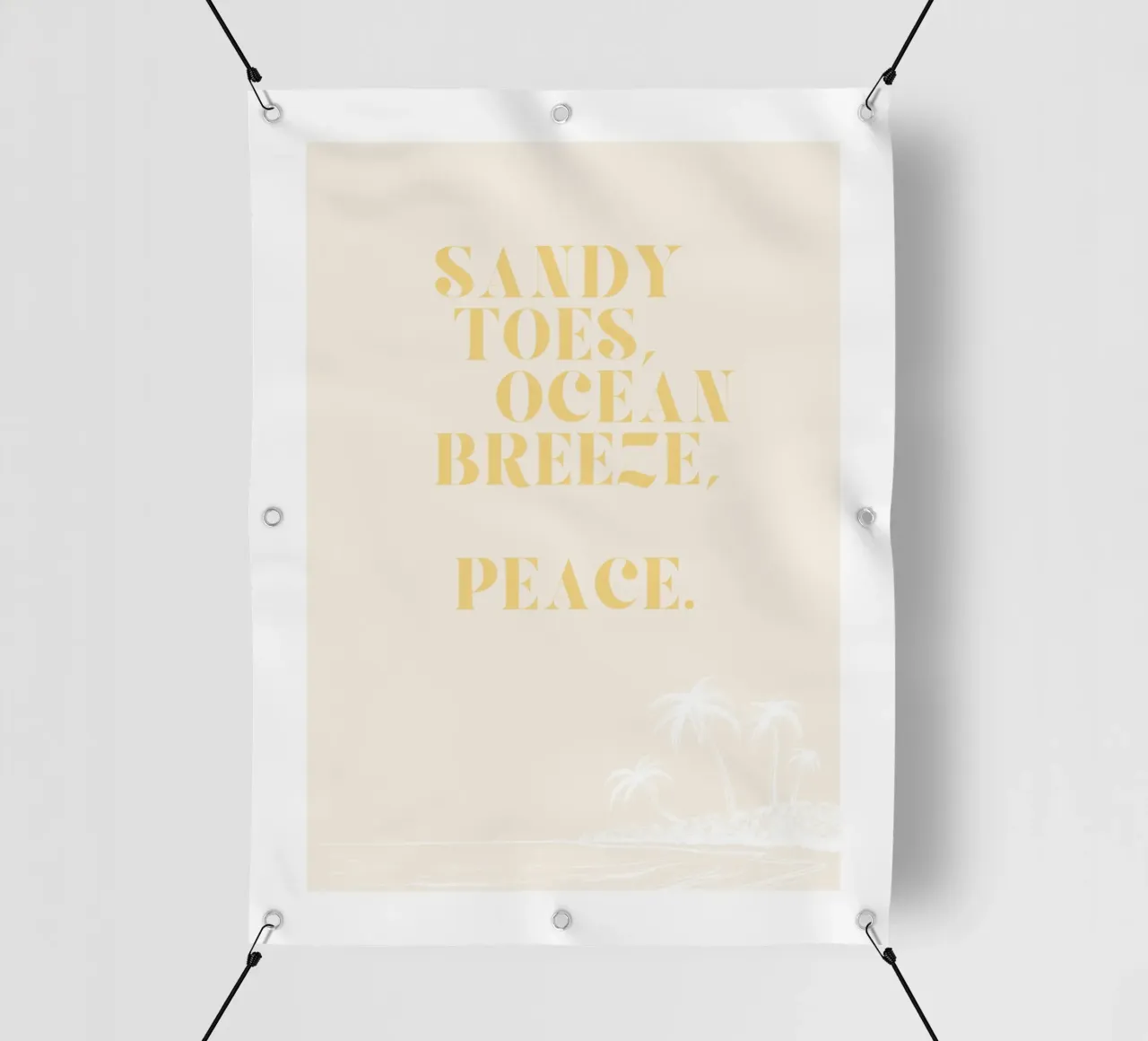 Sandy toes -ocean breeze telo in pvc da Ohkimiko