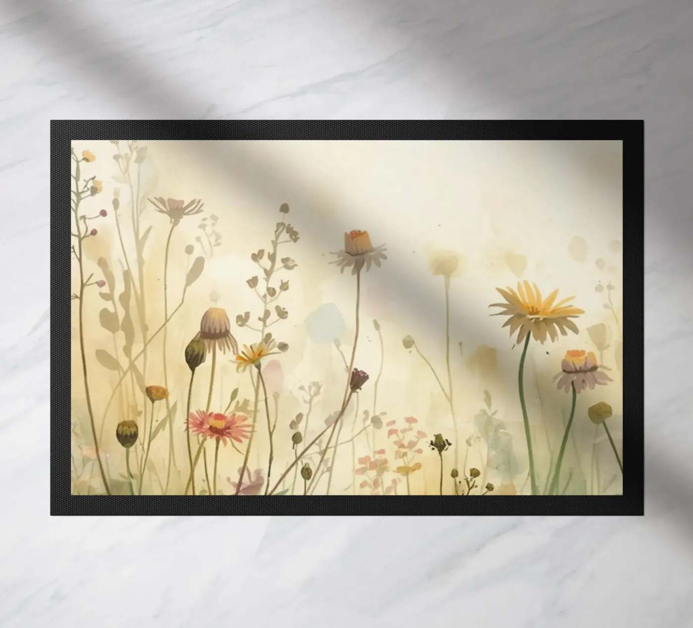 Wilde Blumen deurmat van NorthLine