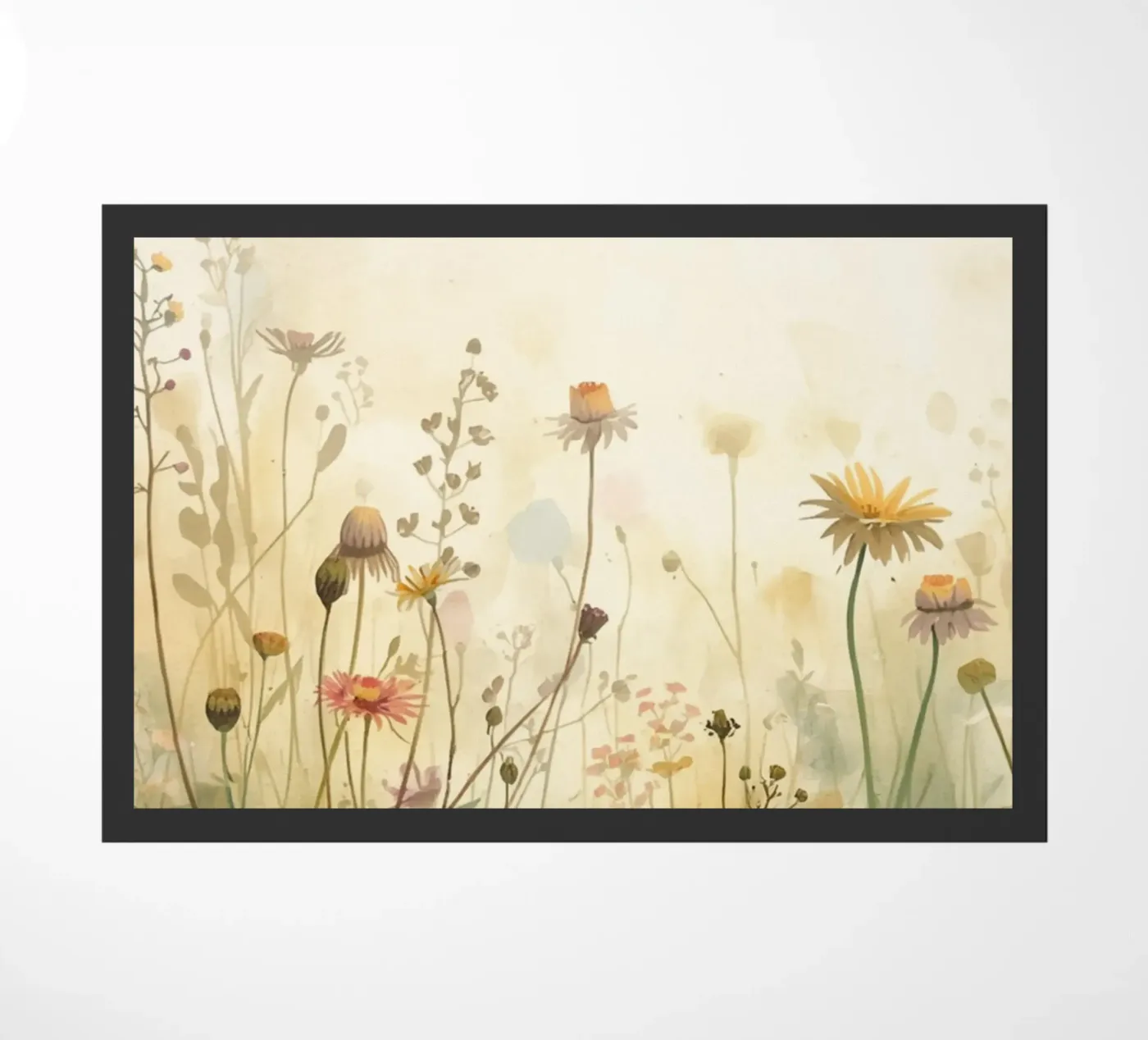 Wilde Blumen deurmat van NorthLine