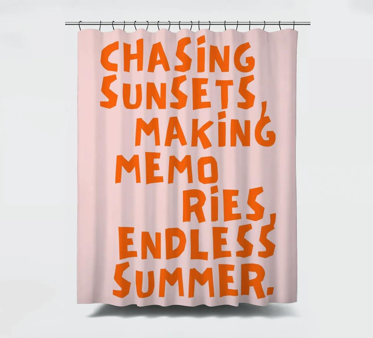 Chasing sunsets, making memories tenda da doccia da Ohkimiko