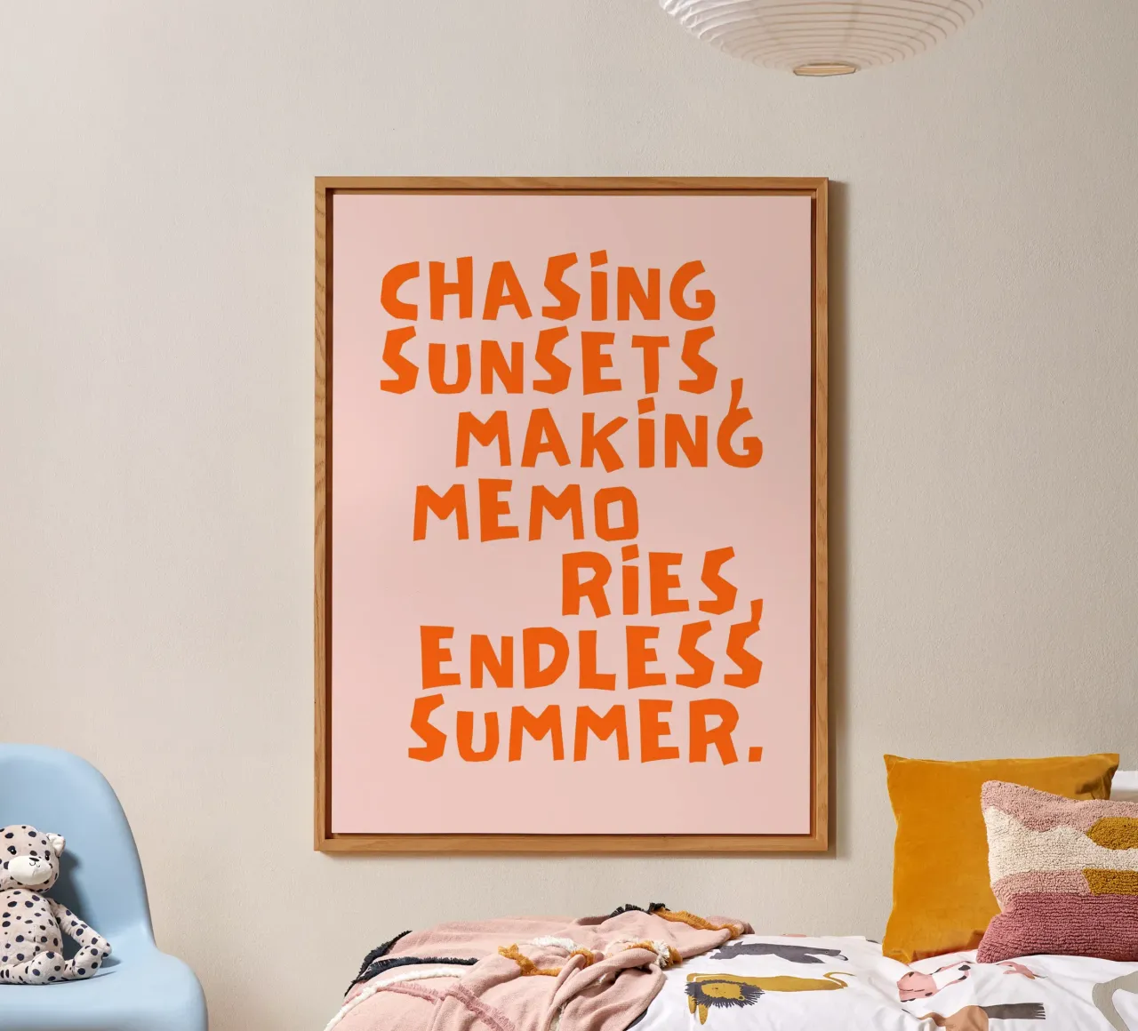 Chasing sunsets, making memories alluminio dibond da Ohkimiko